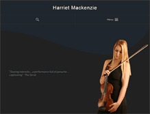 Tablet Screenshot of harrietmackenzie.com